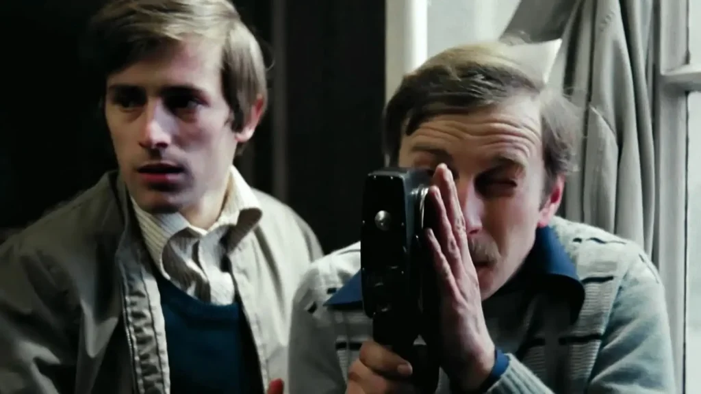 Kadr z filmu Amator 1979